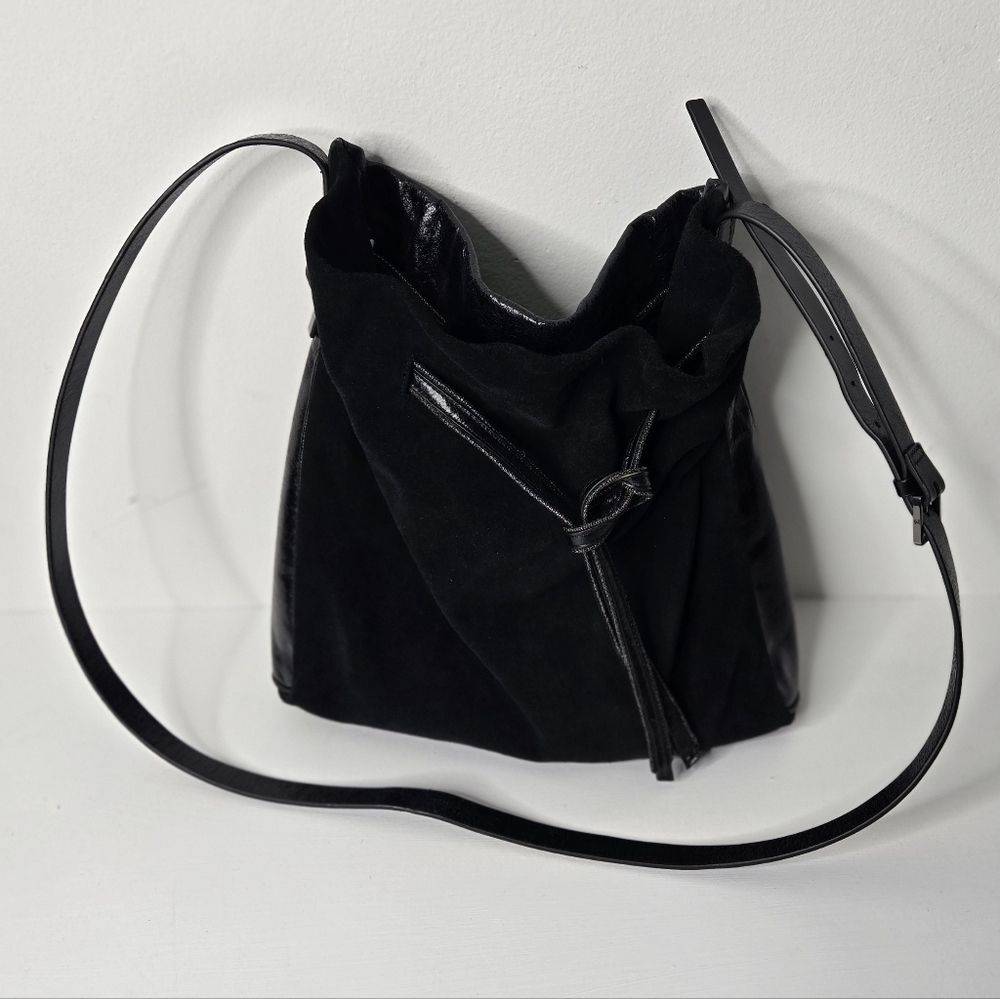 NWT Halston Heritage Large Black Purse